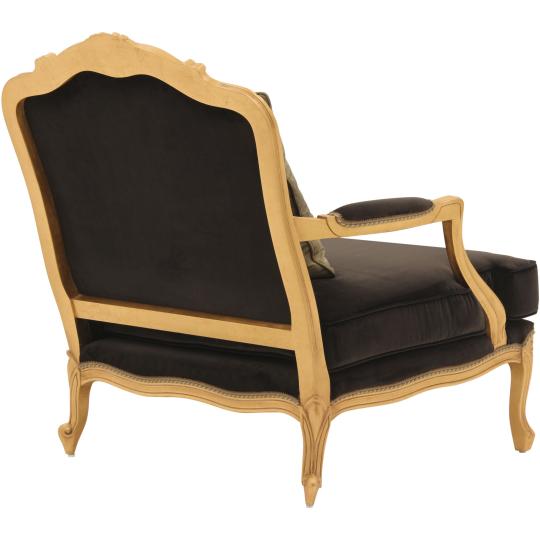 elegantna ramova fotel klasicky caluneny fotel hnedy luxusny vila obyvacka nabytok pohodlne velky balaton zamok nabytkarstvo calunicke salon.jpg